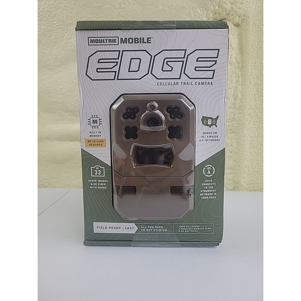 Moultrie Edge Modile Cellular Trail Camera MP33, 720p NIB